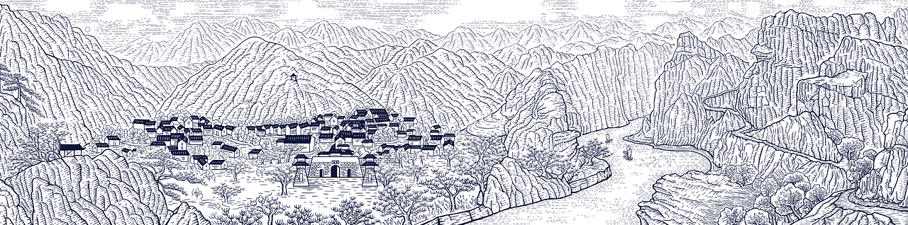 几则黑白线描 钢笔画（图ZMzQ4MzM0NzE2） - 创作习作 - 站酷设计师heeeeeeeel原创素材 - 站酷ZCOOL