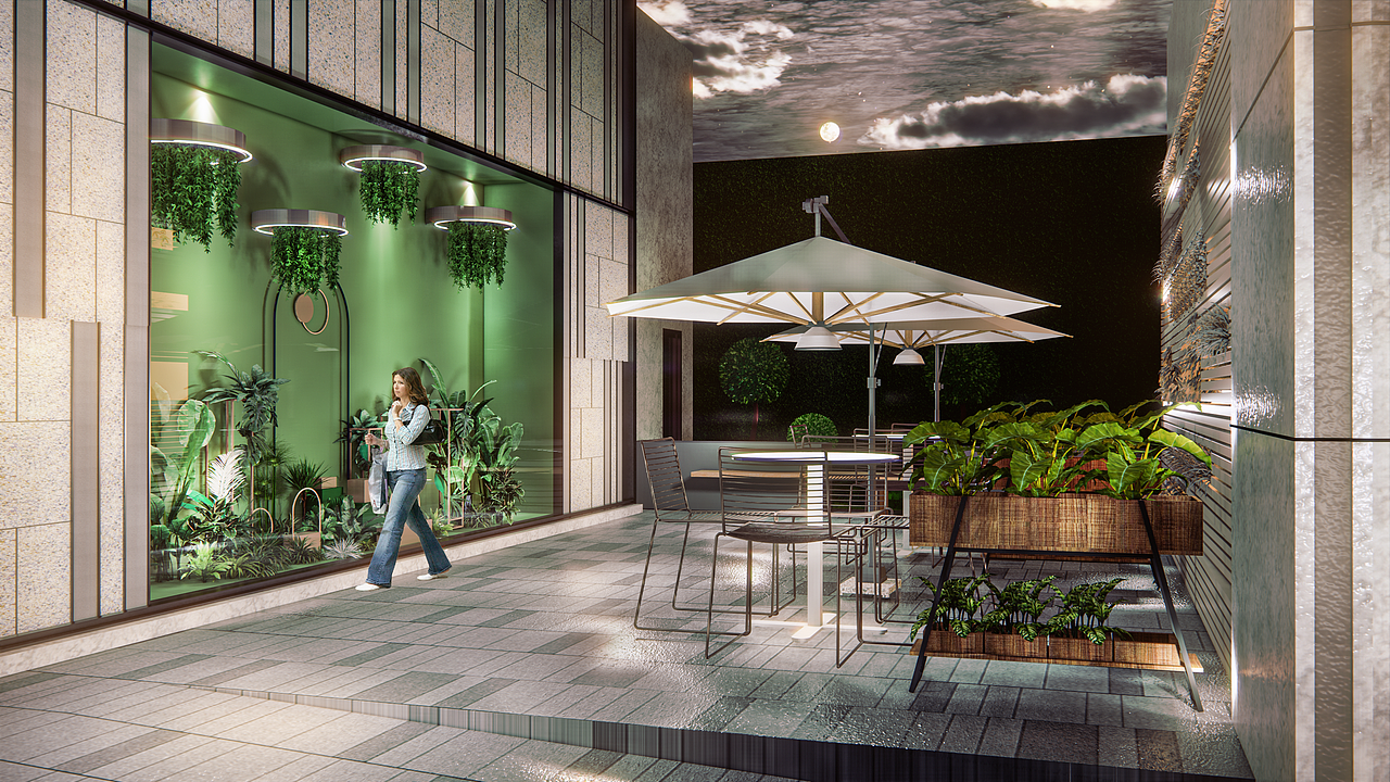 中南商业街包装