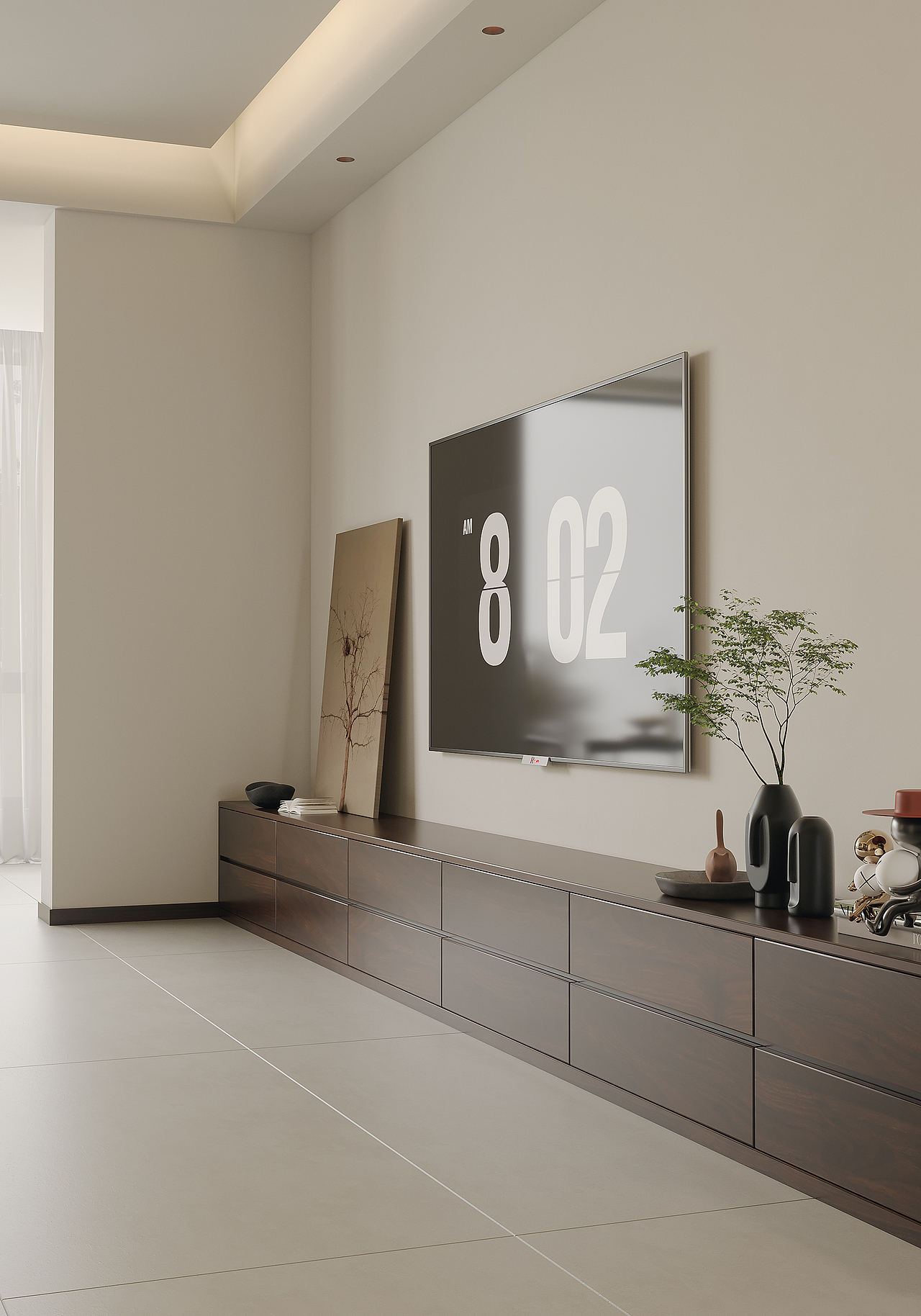 现代客餐厅（图ZMzQ5MzM2NTQw） - 家装设计 - 站酷设计师效果表现原创素材 - 站酷ZCOOL