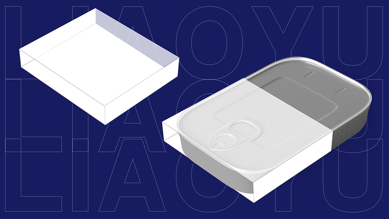 辽渔鱼罐头包装设计