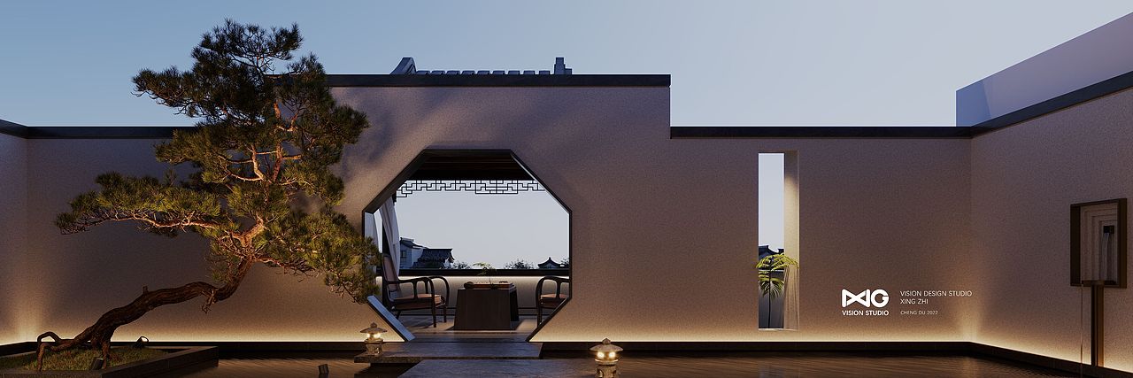 私宅空间表现/ 私宅 沁园春 /壬寅年·甲辰月作