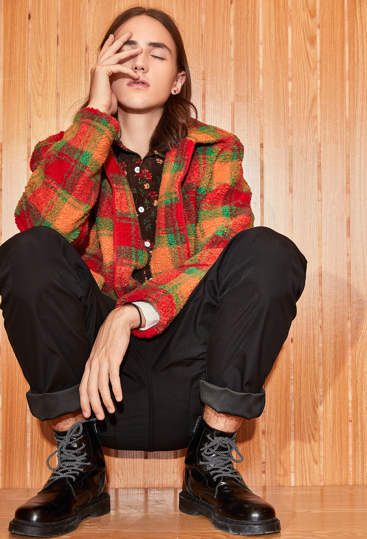 美式复古男装拍摄-跨境电商