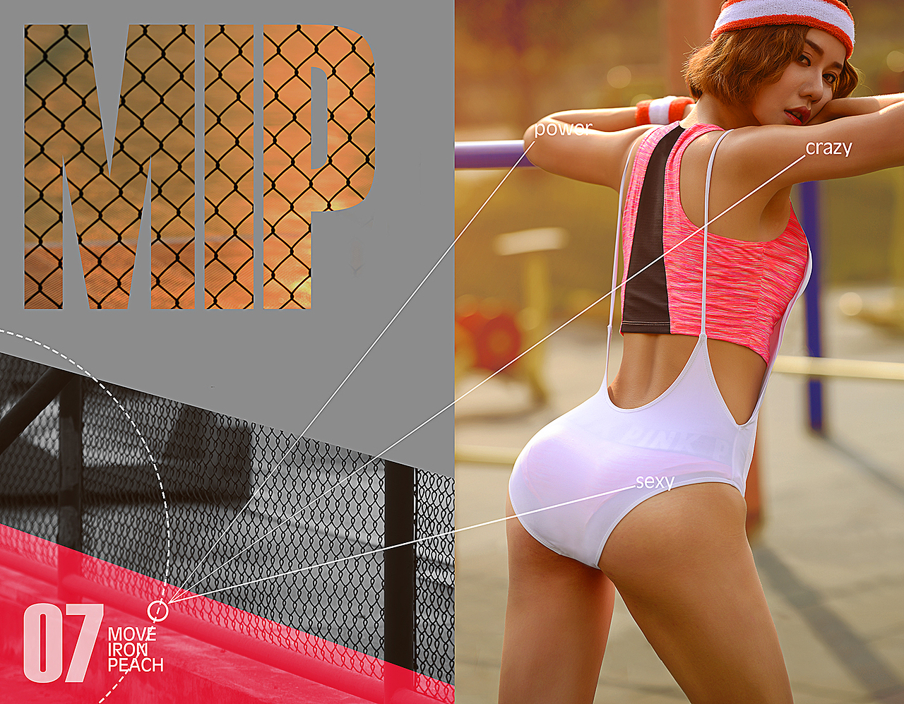 蜜桃MIP运动服 夏季超级符号 全案+KV（图ZMzA5MzM4OTM2） - 时尚/艺术摄影 - 站酷设计师5CMS原创素材 - 站酷ZCOOL
