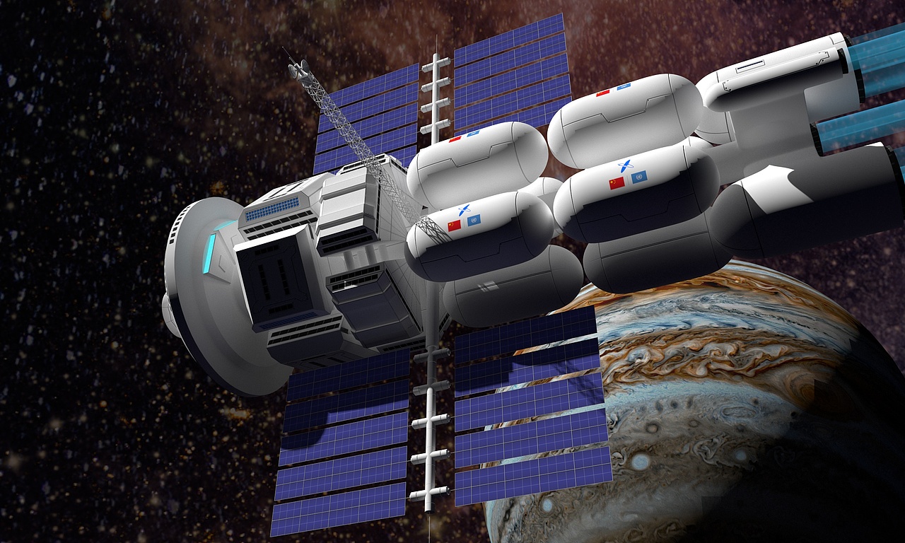 C4D 星际探索 | 去远方看看