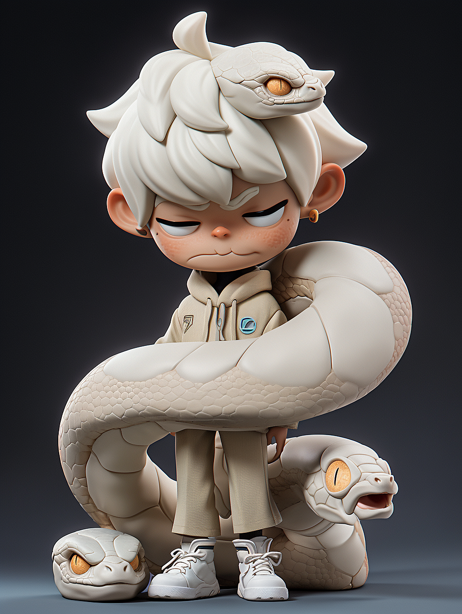 圈儿磊《盲盒造物》3D角色篇