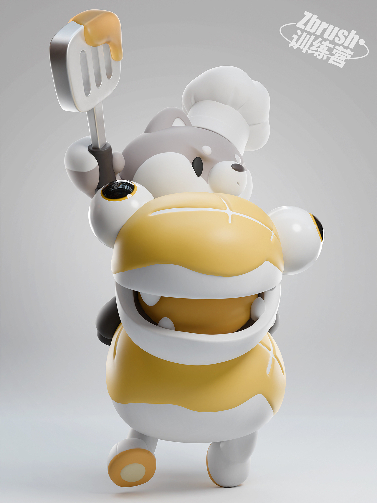 【Zbrush训练营】记录与分享2024（图ZMzYyNTc2NTgw） - 其他三维 - 站酷设计师尹大大虾米原创素材 - 站酷ZCOOL