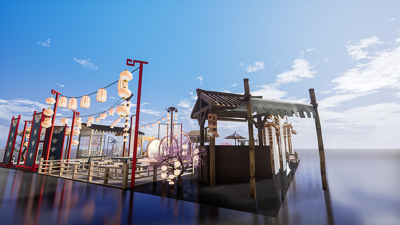 中秋美陈（图ZMzE0Nzc3NzM2） - 场景 - 站酷设计师冷颜ff原创素材 - 站酷ZCOOL