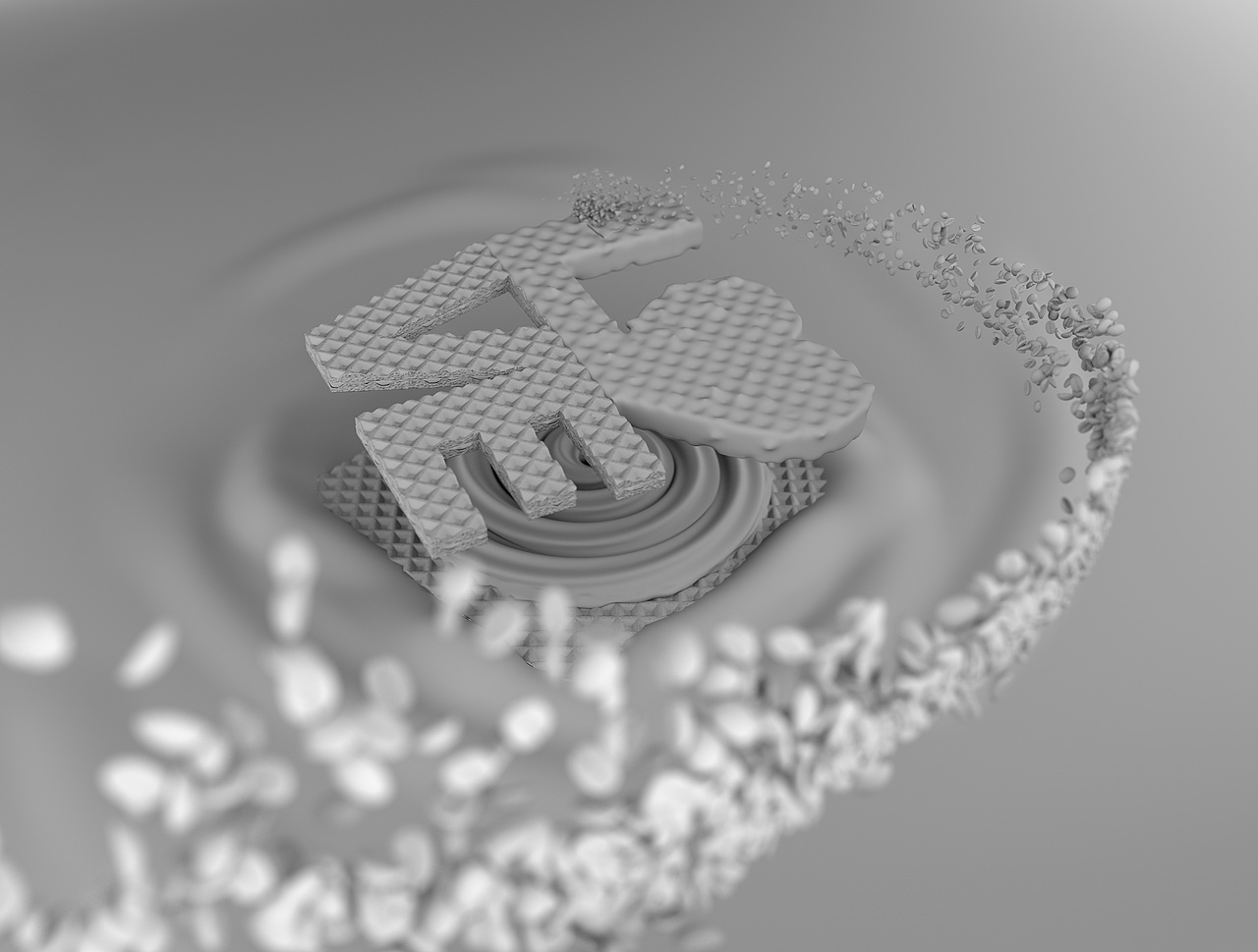 Waffer with Chocolate Coat