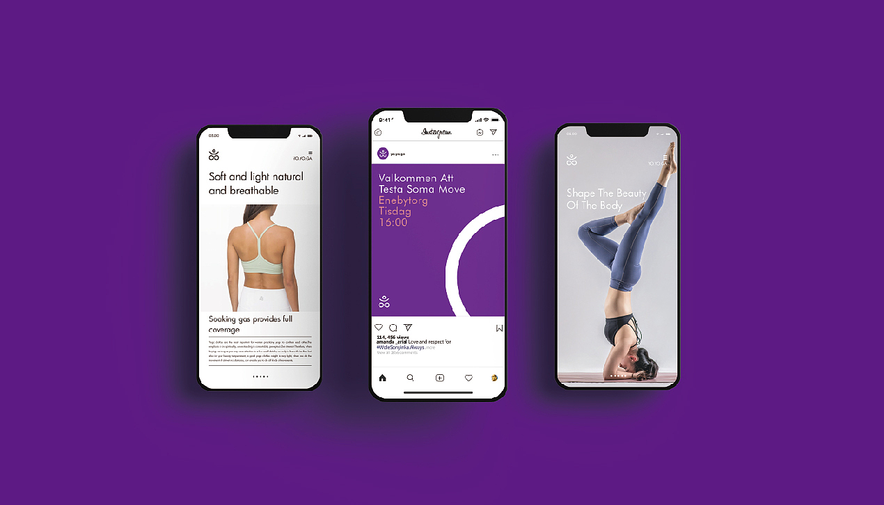 YO.YO.GA | 静禅瑜伽普拉提馆品牌设计（图ZMzM4NDEzODUy） - 品牌 - 站酷设计师爱吃面包的鱼原创素材 - 站酷ZCOOL