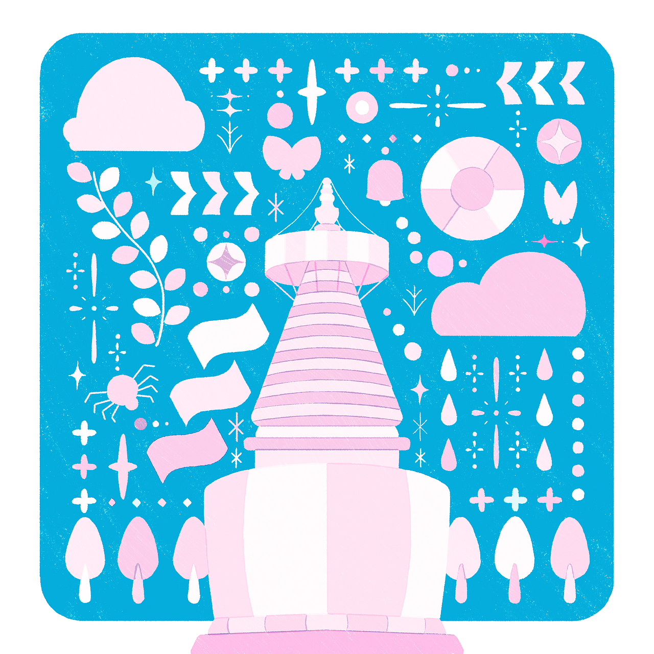 【个人练习】白塔