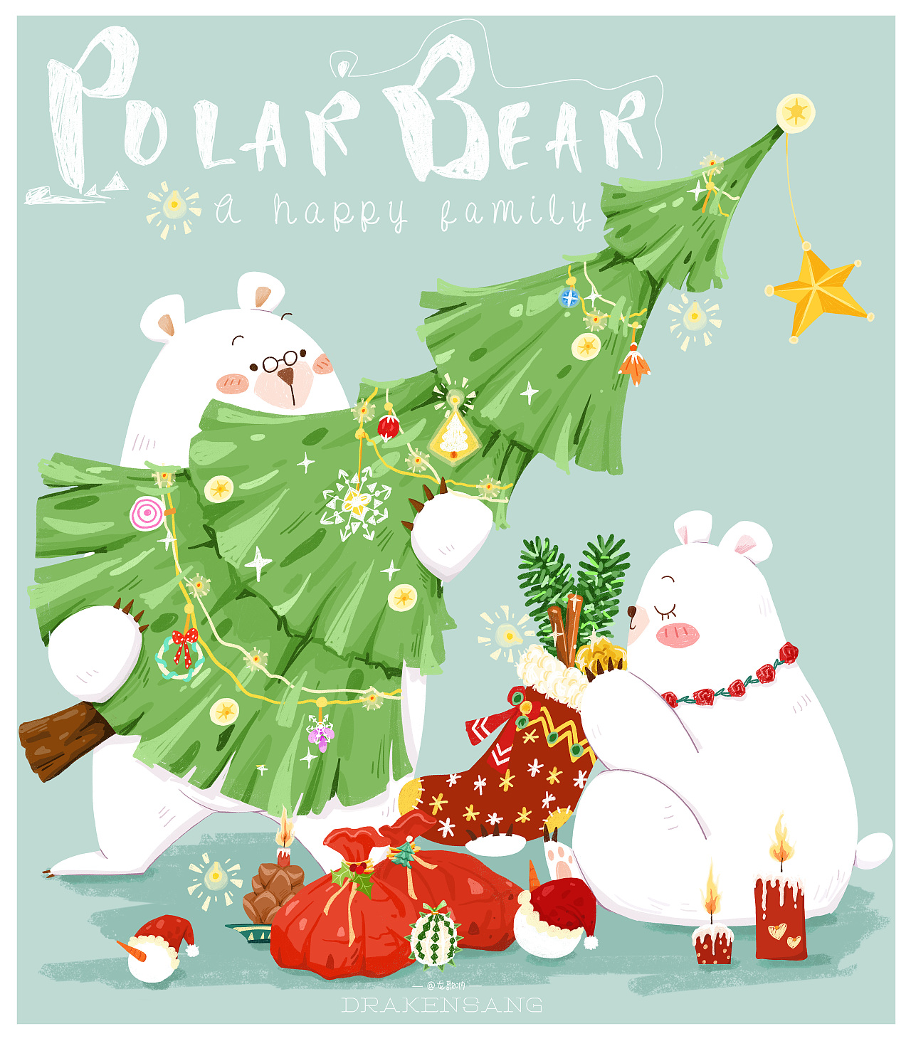 小熊一家|圣诞