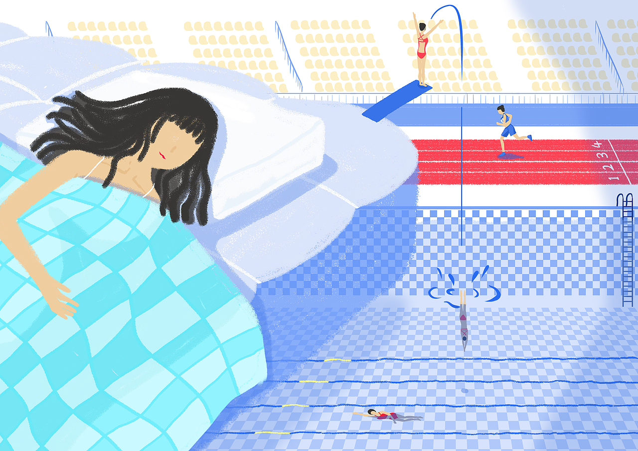 插画—倒转拨星澜（图ZMzA2NzgxODM2） - 艺术插画 - 站酷设计师今天也想学画画呀原创素材 - 站酷ZCOOL