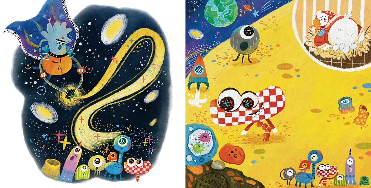 画的绘本的一些内页分享（图ZMzQ2OTM5OTQ0） - 儿童插画 - 站酷设计师贰叁叁233原创素材 - 站酷ZCOOL