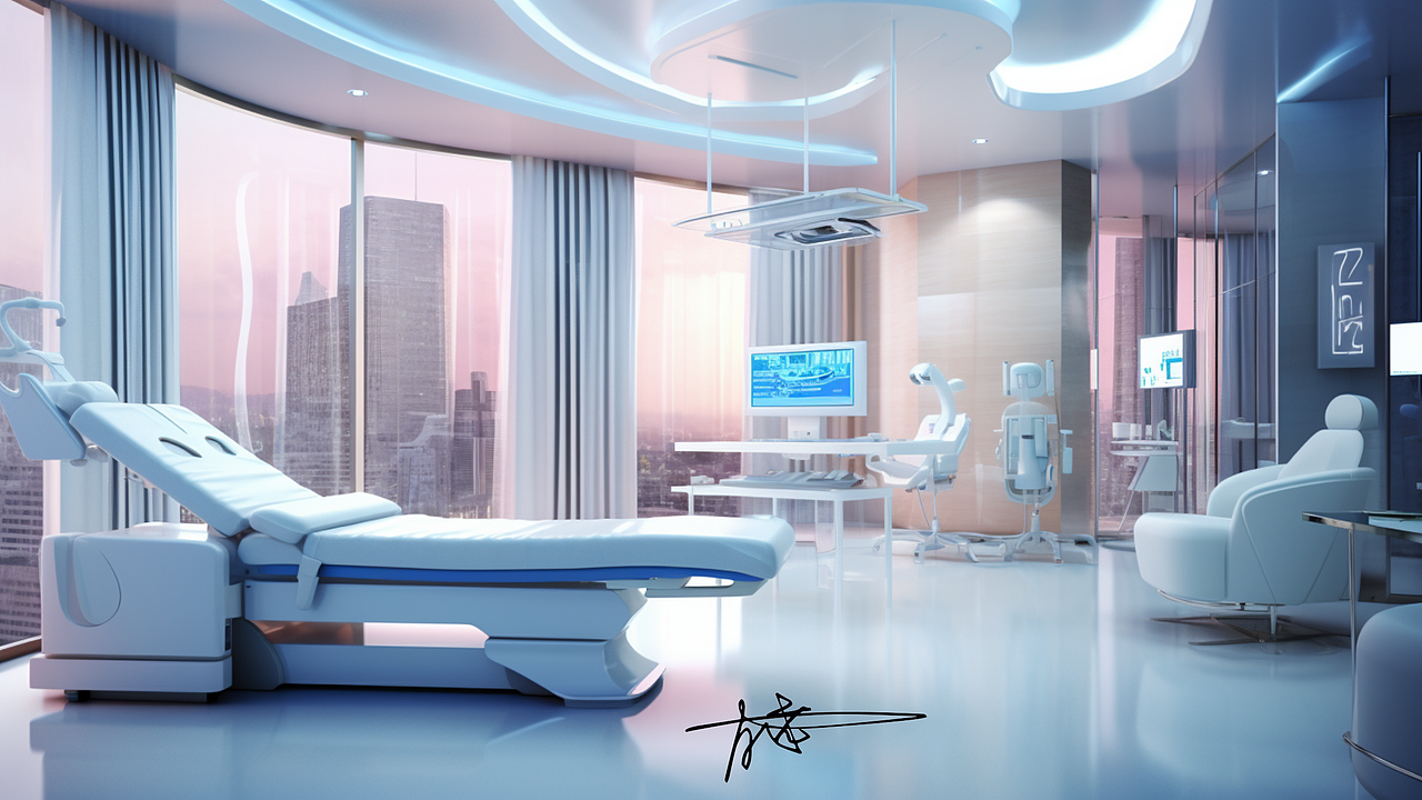 深圳美容医院设计 深圳医学美容医院装修 大健康设计