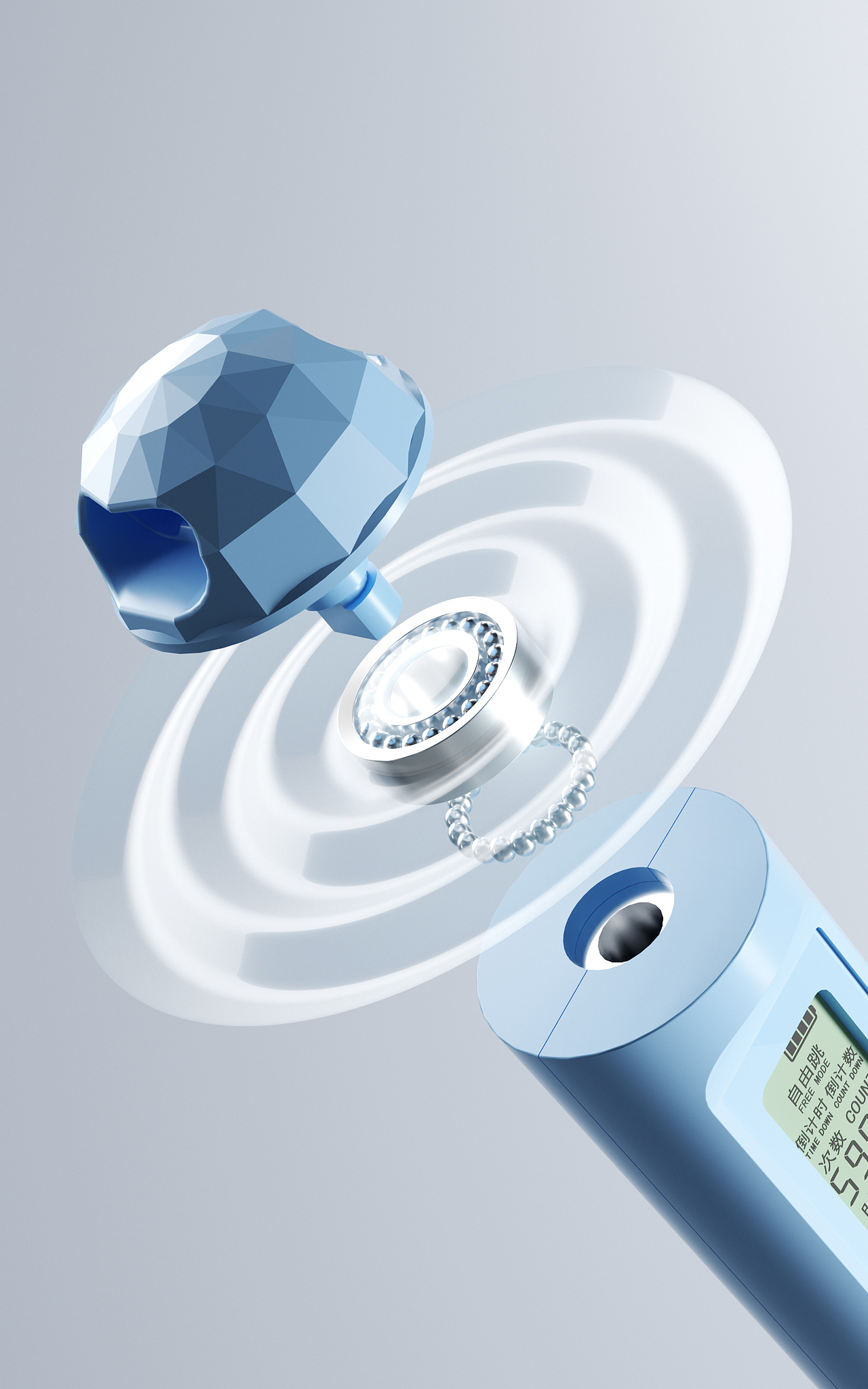 2023产品渲染第二弹：泳镜 跳绳 跳绳（图ZMzYxMDg1MTky） - 产品 - 站酷设计师今天又要作图吗原创素材 - 站酷ZCOOL