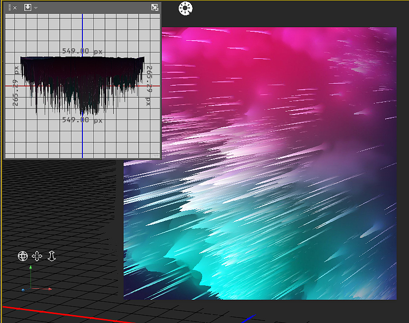 PS3D炫酷背景设计