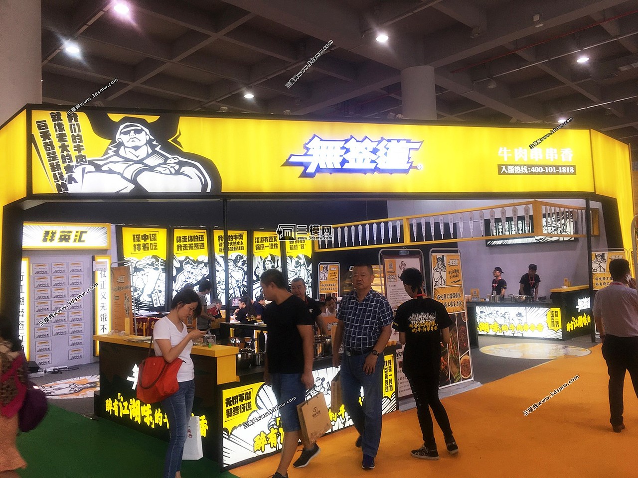 展台设计,展会照片,展览设计,(45度斜角展台参考)