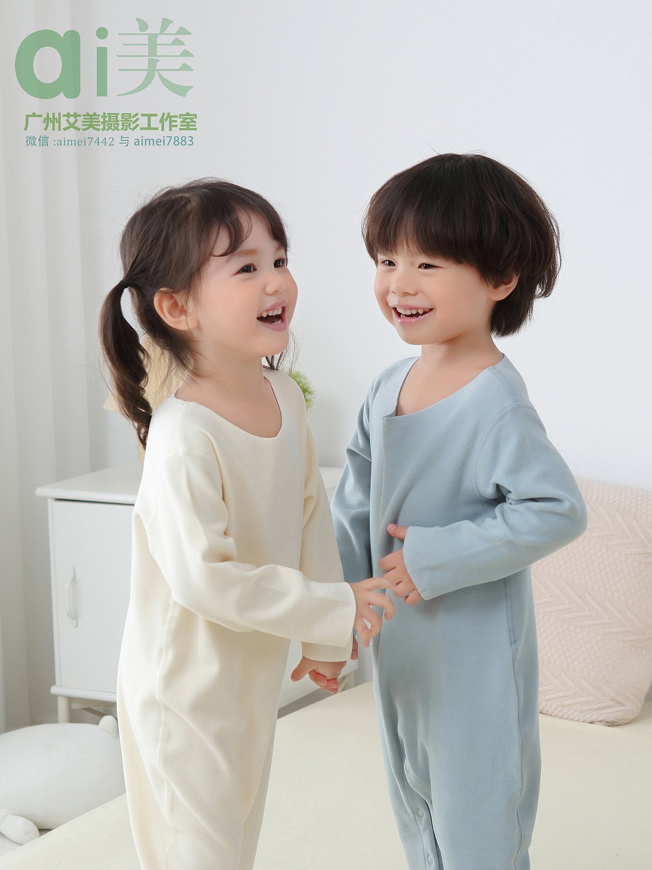 童装拍摄广州外国母婴装儿童产品拼拍模特拍照淘宝摄影