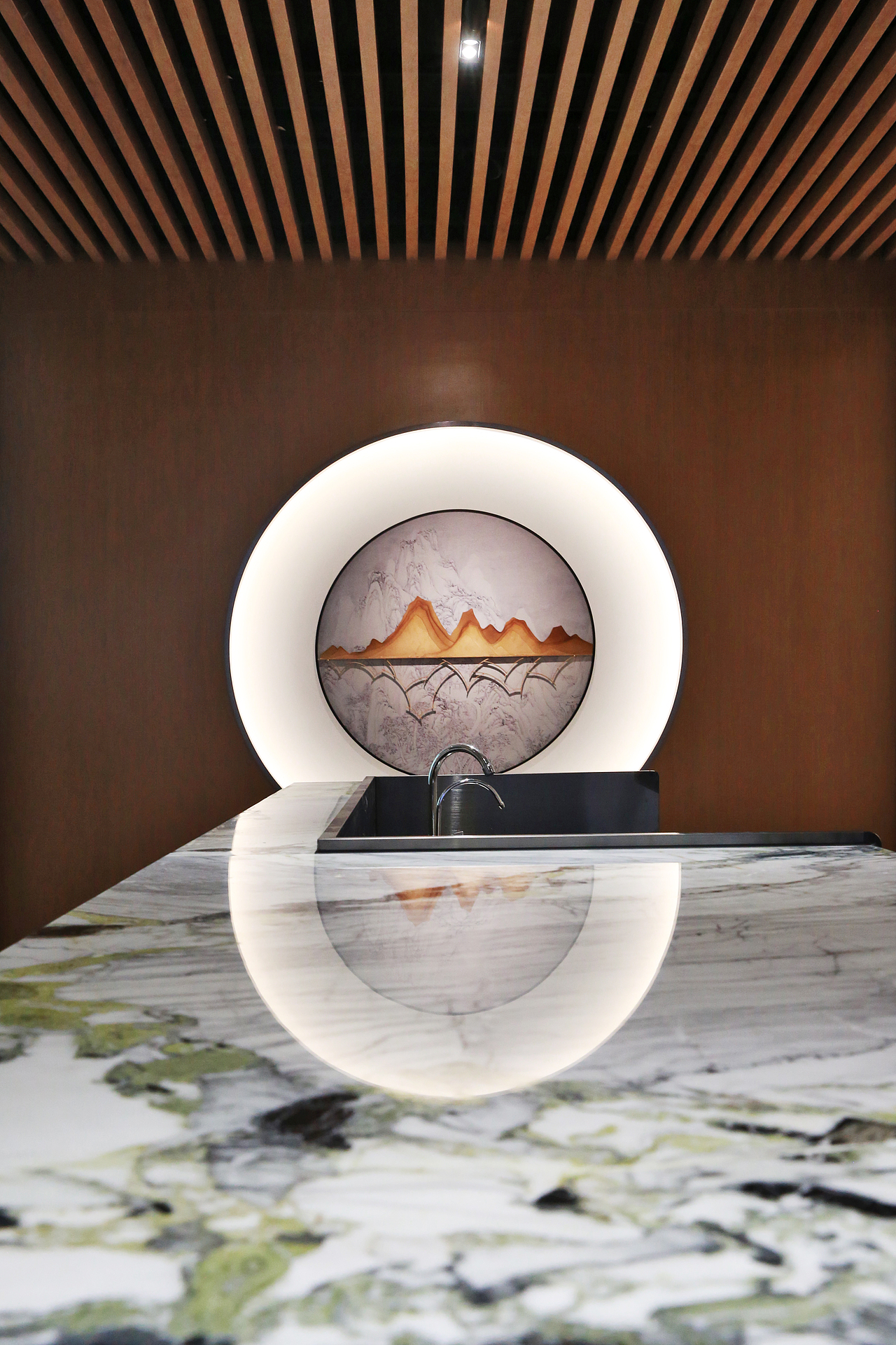 深圳龙岗展厅设计 | 现代中式售楼处设计