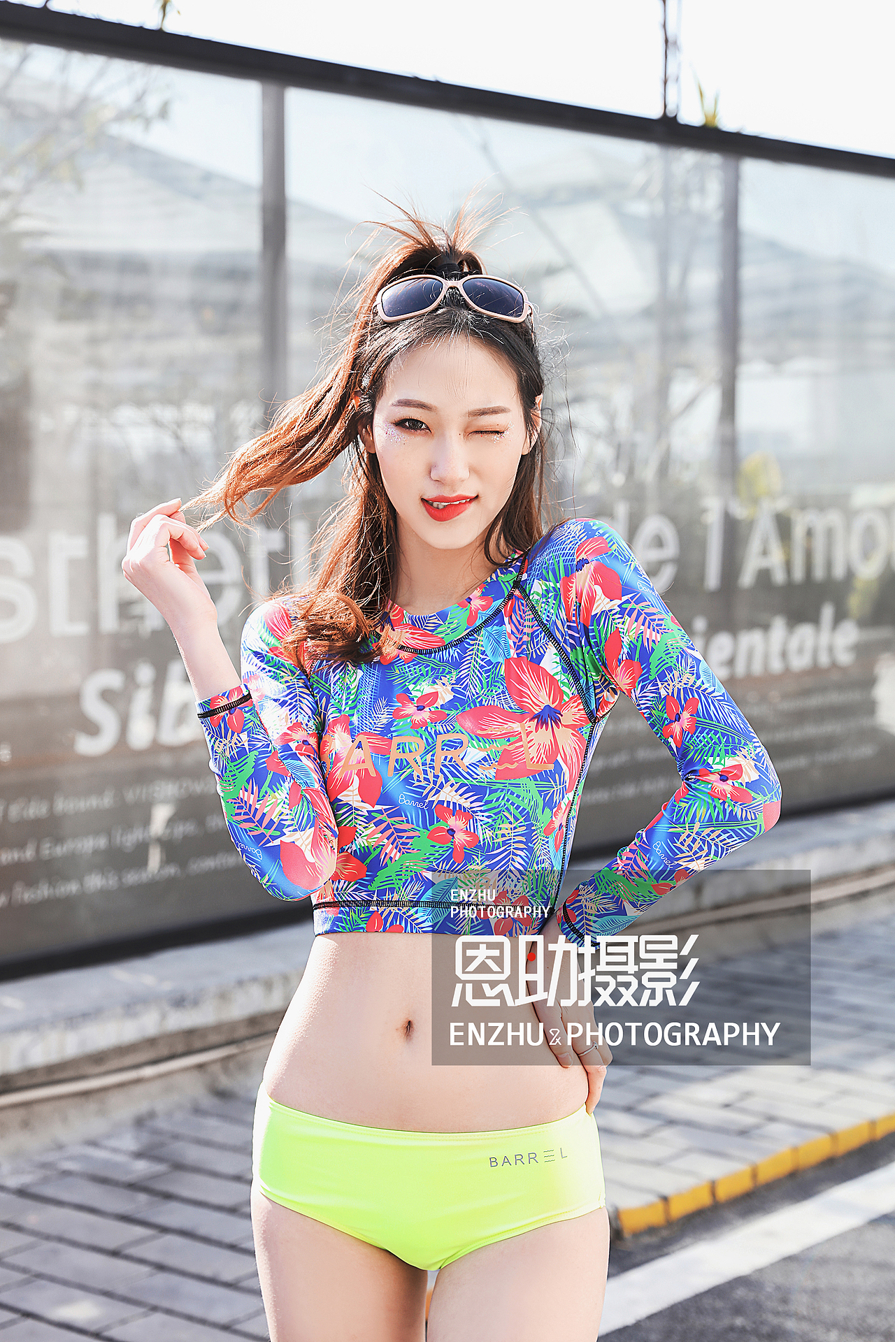 泳装模特摄影 服装拍摄 电商摄影 恩助摄影