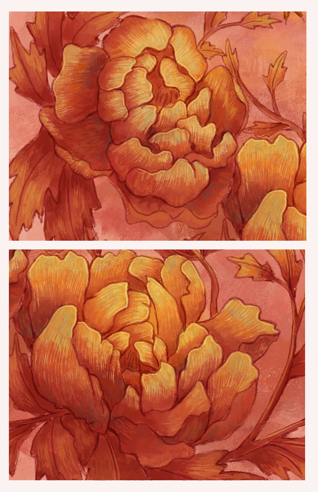 非物质文化遗产-剪纸 插画