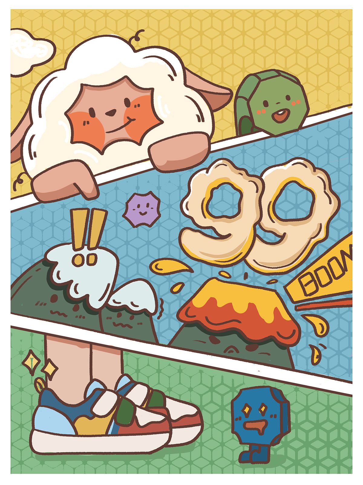 近期电商插画海报（图ZMzE2NDc0NDM2） - 商业插画 - 站酷设计师惜光XG原创素材 - 站酷ZCOOL