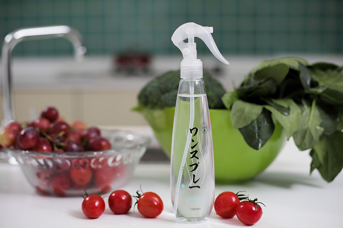ONE SPRAY水雾研习社非化学洗净水品牌包装设计