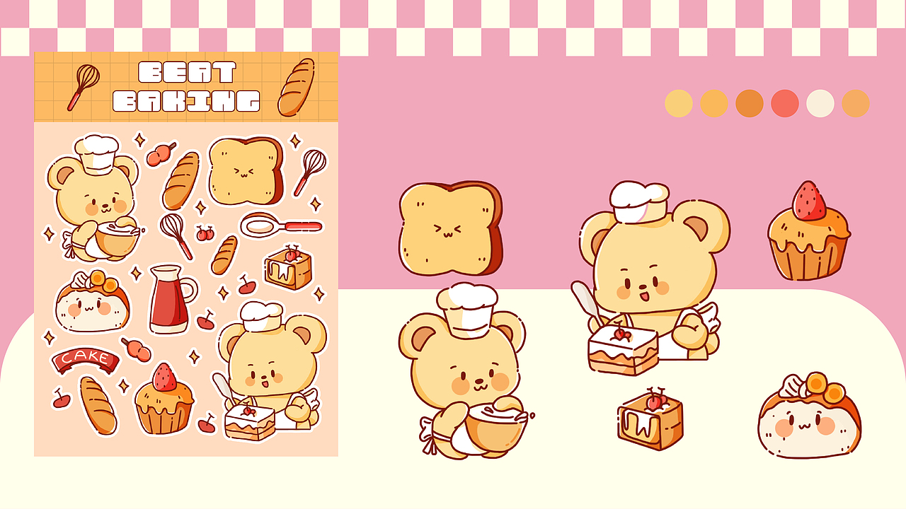 可爱小元素贴纸设计（图ZMzcwNzE3MjE2） - 图案 - 站酷设计师积极努力的小方原创素材 - 站酷ZCOOL