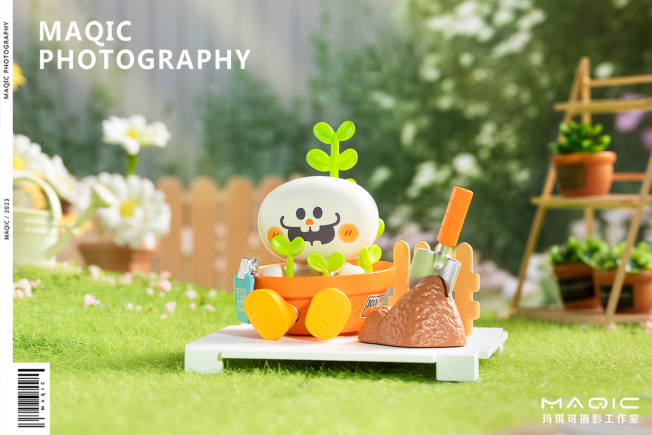萌趣《BEBE盆栽系列》盲盒拍摄——潮玩盲盒摄影
