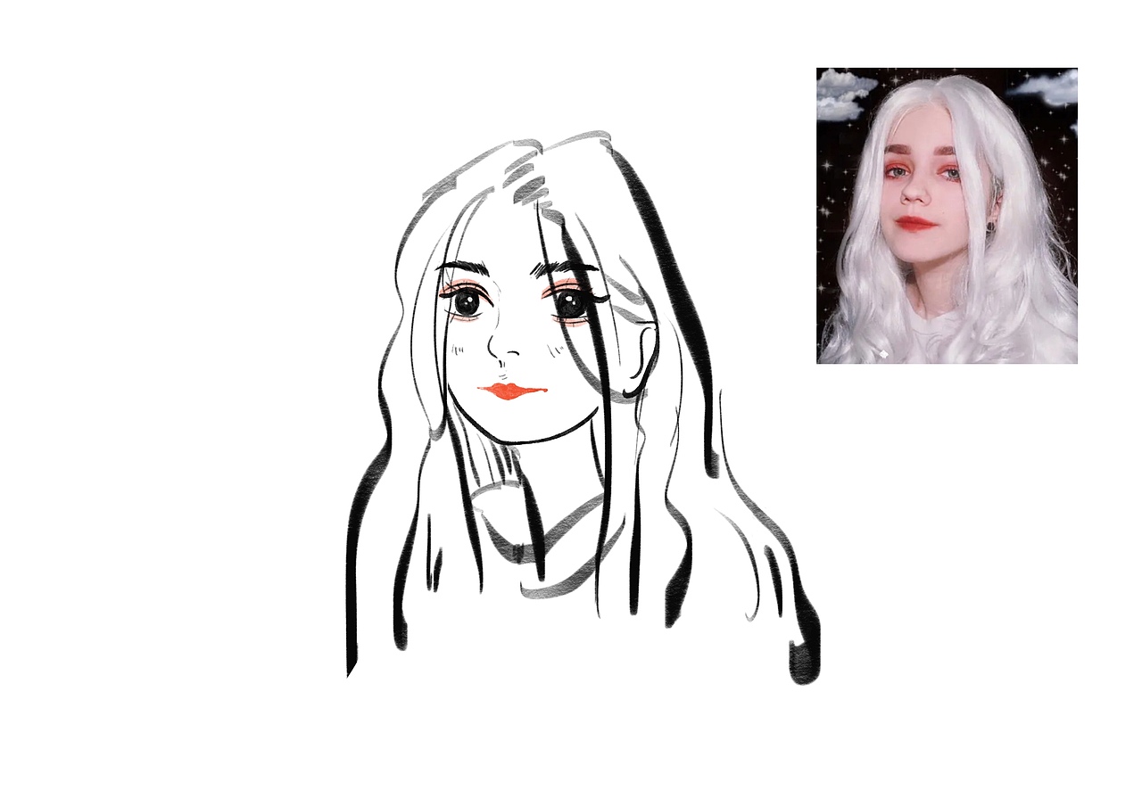 人物速写打Day10（图ZMzM1ODIxOTEy） - 创作习作 - 站酷设计师trouvailles原创素材 - 站酷ZCOOL