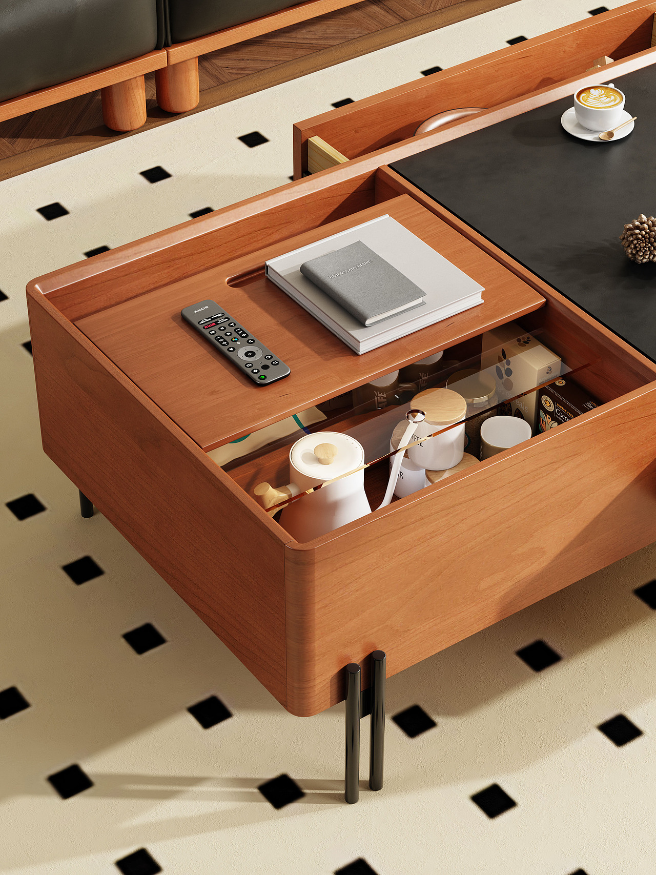 樱桃木复古风茶几（图ZMzU0MjAzNDAw） - 产品 - 站酷设计师姜哮白原创素材 - 站酷ZCOOL