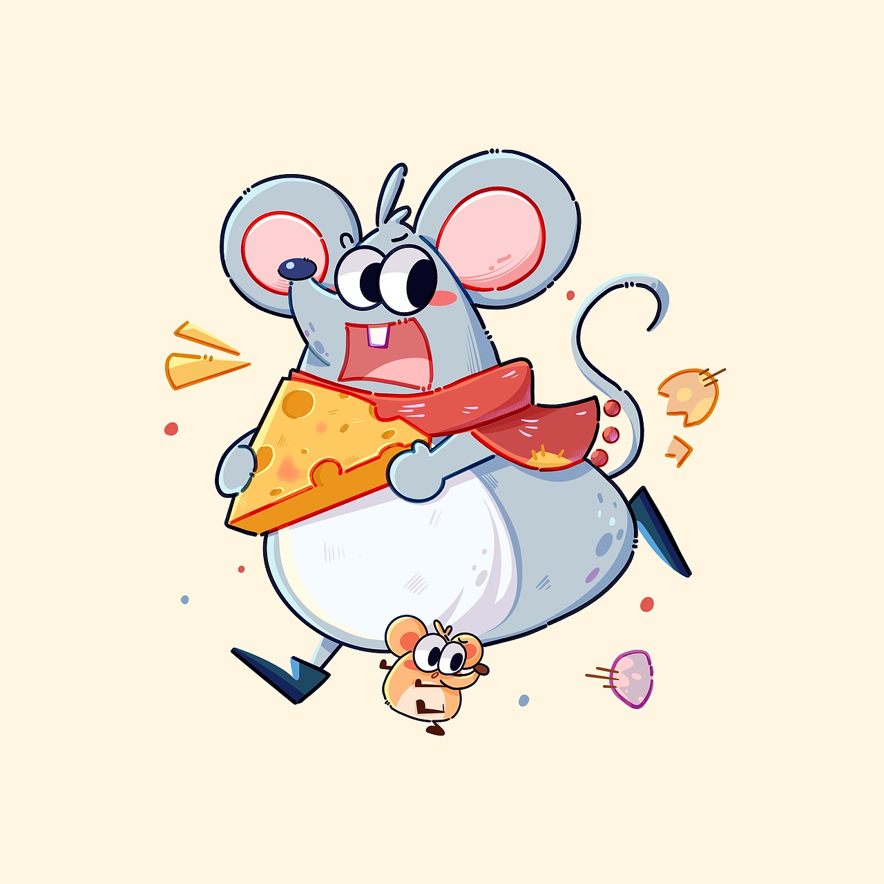 可爱十二生肖合集（图ZMzU1MjA5MTE2） - 商业插画 - 站酷设计师小迪XD原创素材 - 站酷ZCOOL