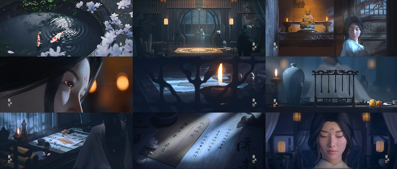 国风毕业设计短片—《别君叹》（图ZMzYyMDU2NTM2） - 动画/影视 - 站酷设计师Eachan_原创素材 - 站酷ZCOOL