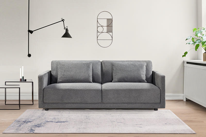 家具摄影,转角沙发拍摄,转角沙发场景拍摄图