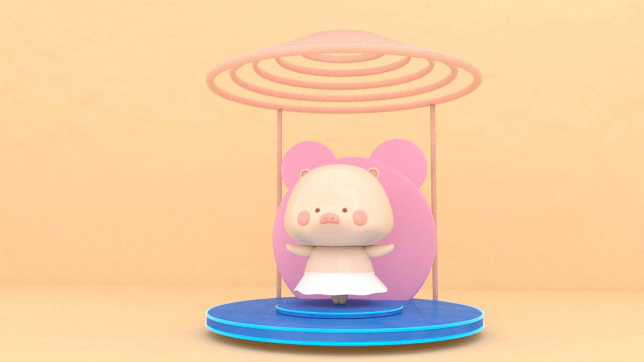【NICK老师】芭蕾舞小猪（图ZMjk4MTI3MzI0） - 人物/生物 - 站酷设计师Nick老师原创素材 - 站酷ZCOOL