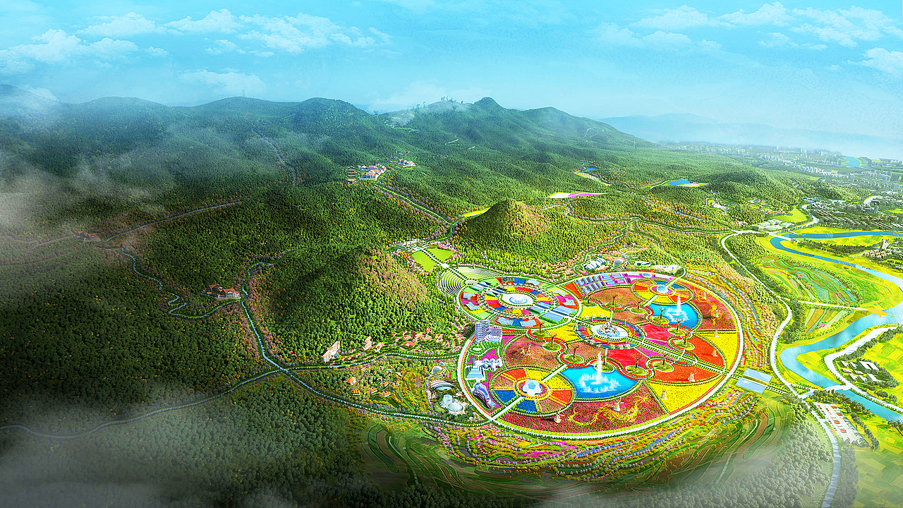 鸟瞰作品（图ZMzE4MDIyMDQ4） - 场景 - 站酷设计师木棉花开2018原创素材 - 站酷ZCOOL