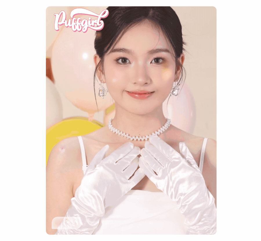 Puff Girl|美瞳品牌电商全案-欢迎来到甜宠派对