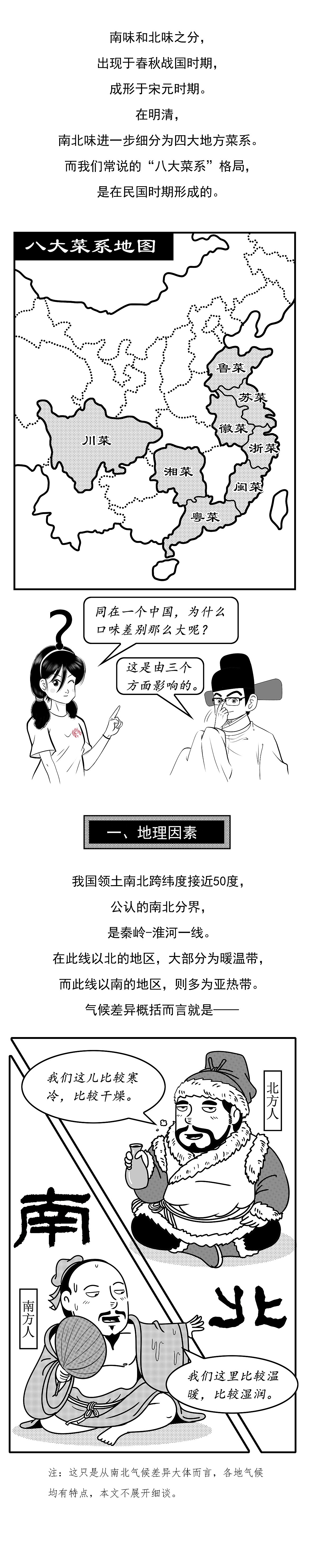 都是中国人,为什么南北口味差别那么大?