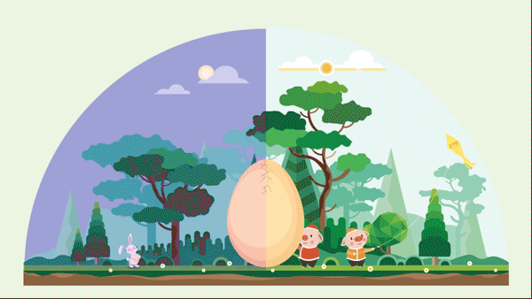 青木易和2019品牌借势动态海报（图ZMzI0MTY2MzA0） - Motion Graphic - 站酷设计师青木易和原创素材 - 站酷ZCOOL