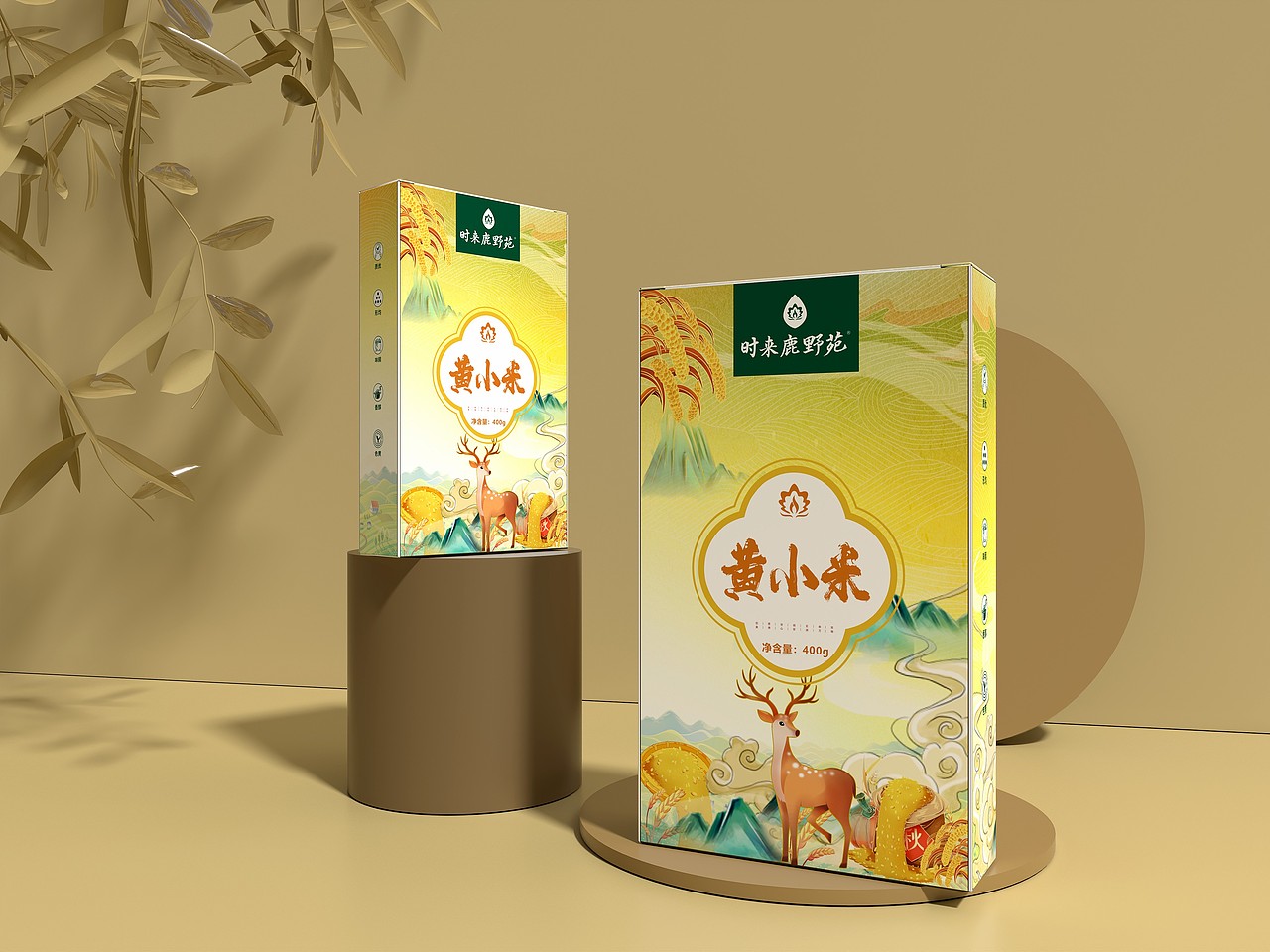 鹿野苑农产品包装设计（图ZMzI2ODIyODQw） - 包装 - 站酷设计师zqichao原创素材 - 站酷ZCOOL