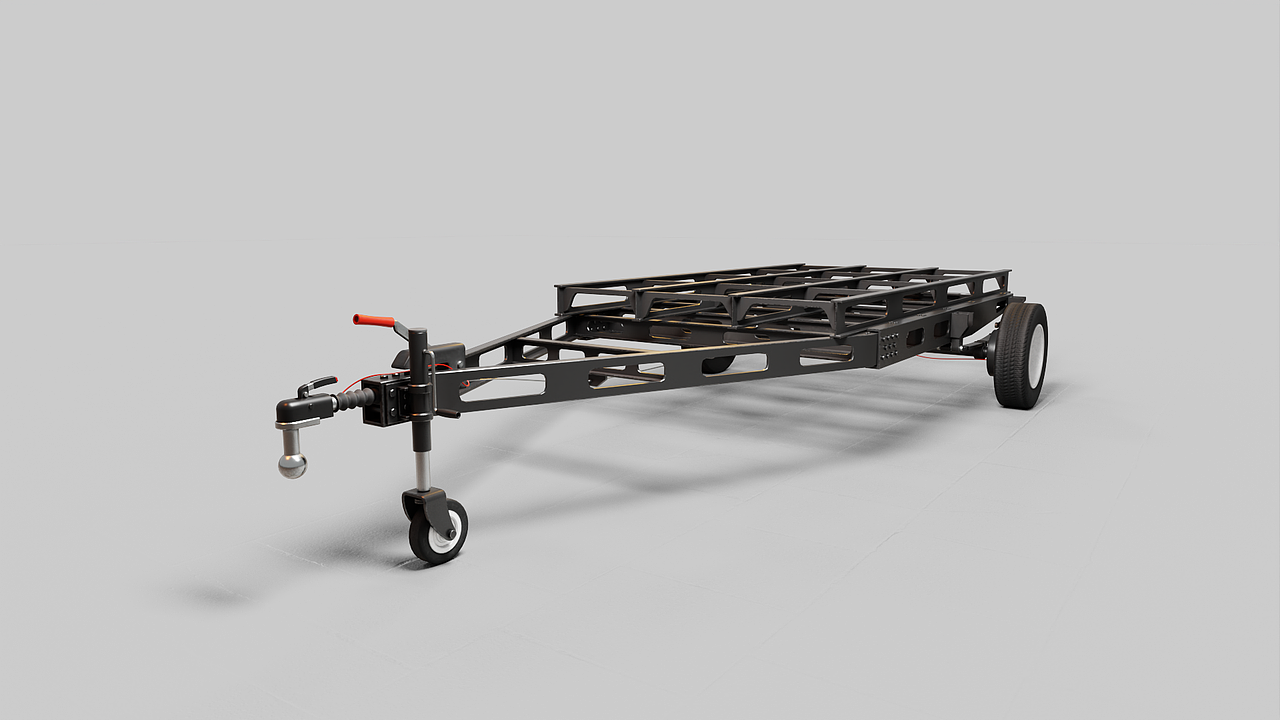 【UE】拖挂餐车3D交互项目演示