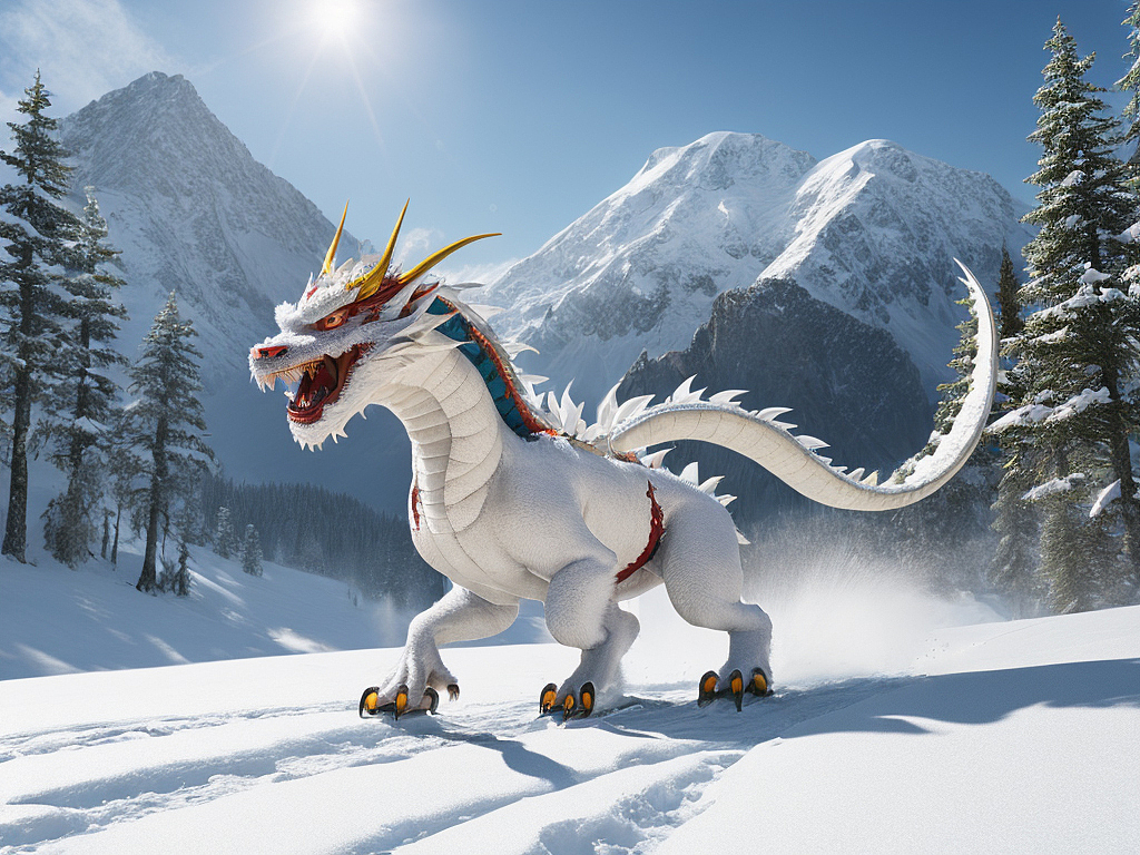 龙的图案和 案例应用