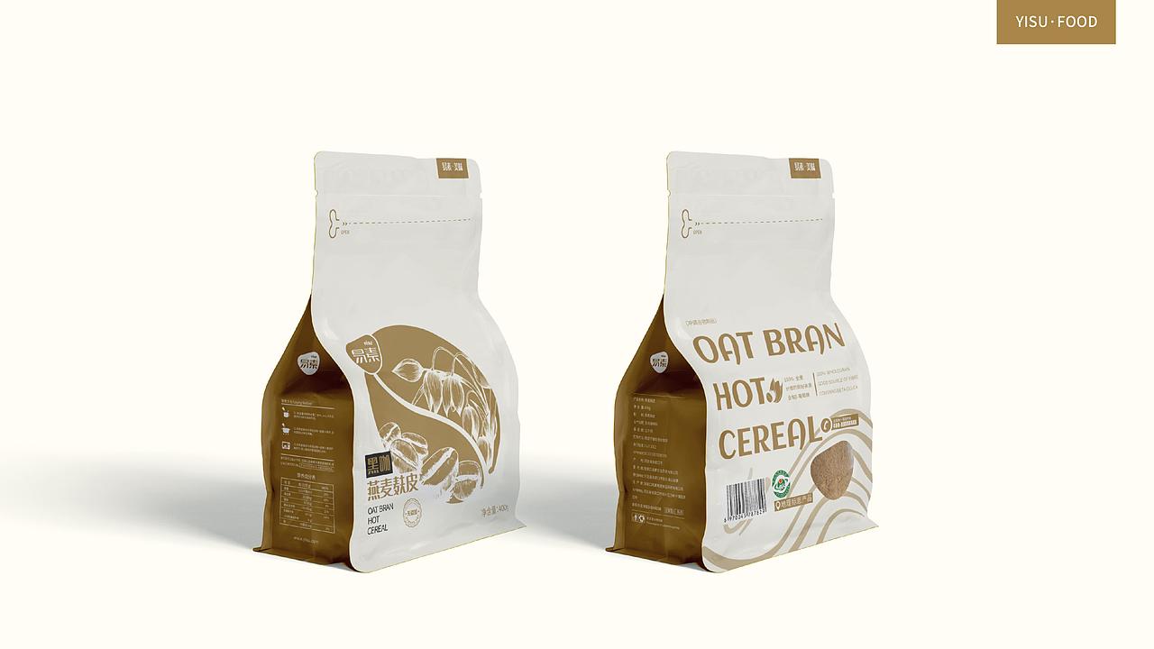 【易素】澳洲燕麦麸皮包装丨包装/燕麦
