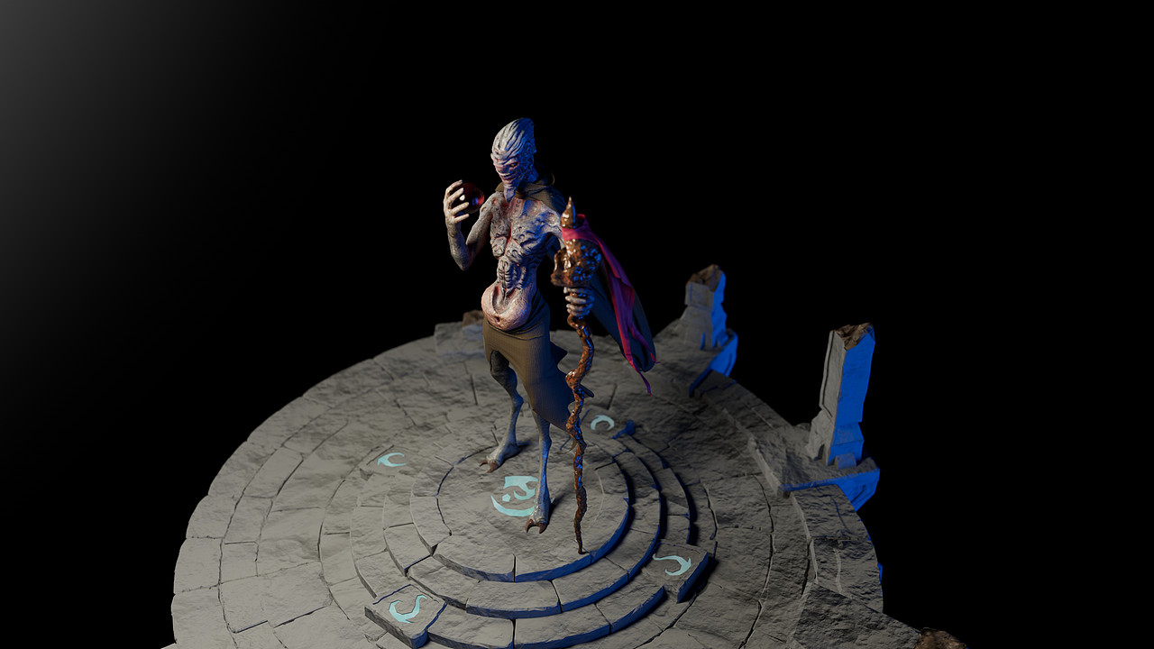 异想人物一枚,原画借鉴 --长沙炽烽