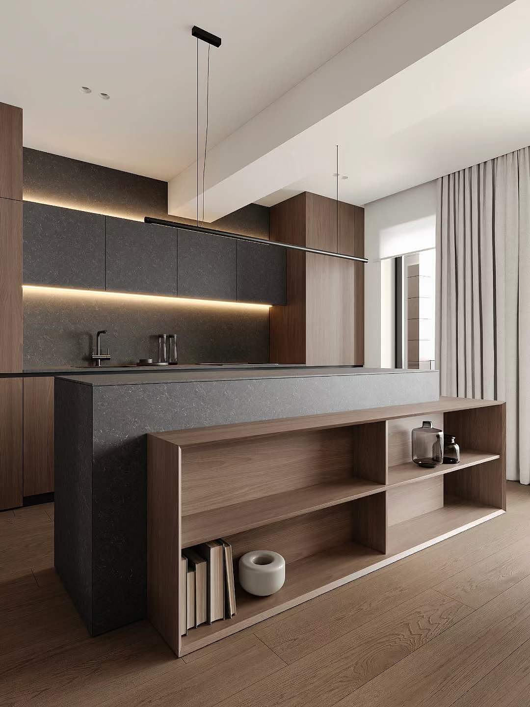 全屋定制丨黑暗奢华、深色定制体验非凡生活