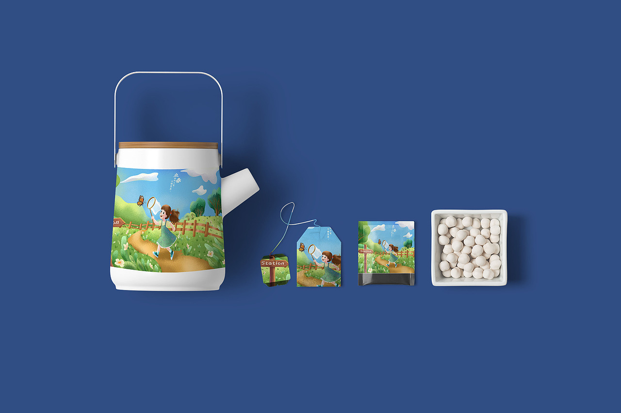 扁平风节气插画-立春（图ZMzYzNTE5OTky） - 商业插画 - 站酷设计师非也插画原创素材 - 站酷ZCOOL