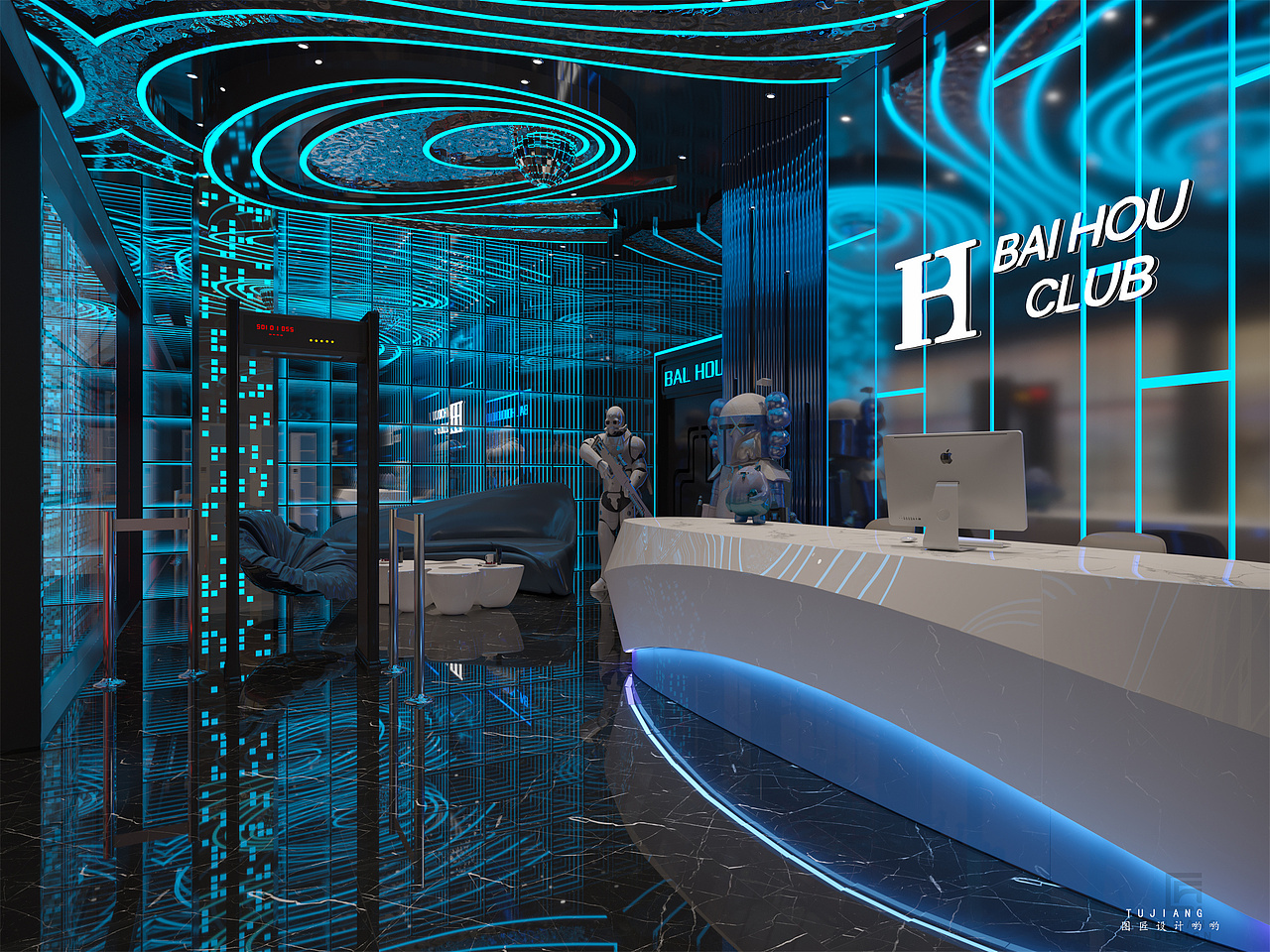 那些顶级的KTV夜场空间设计的样子!