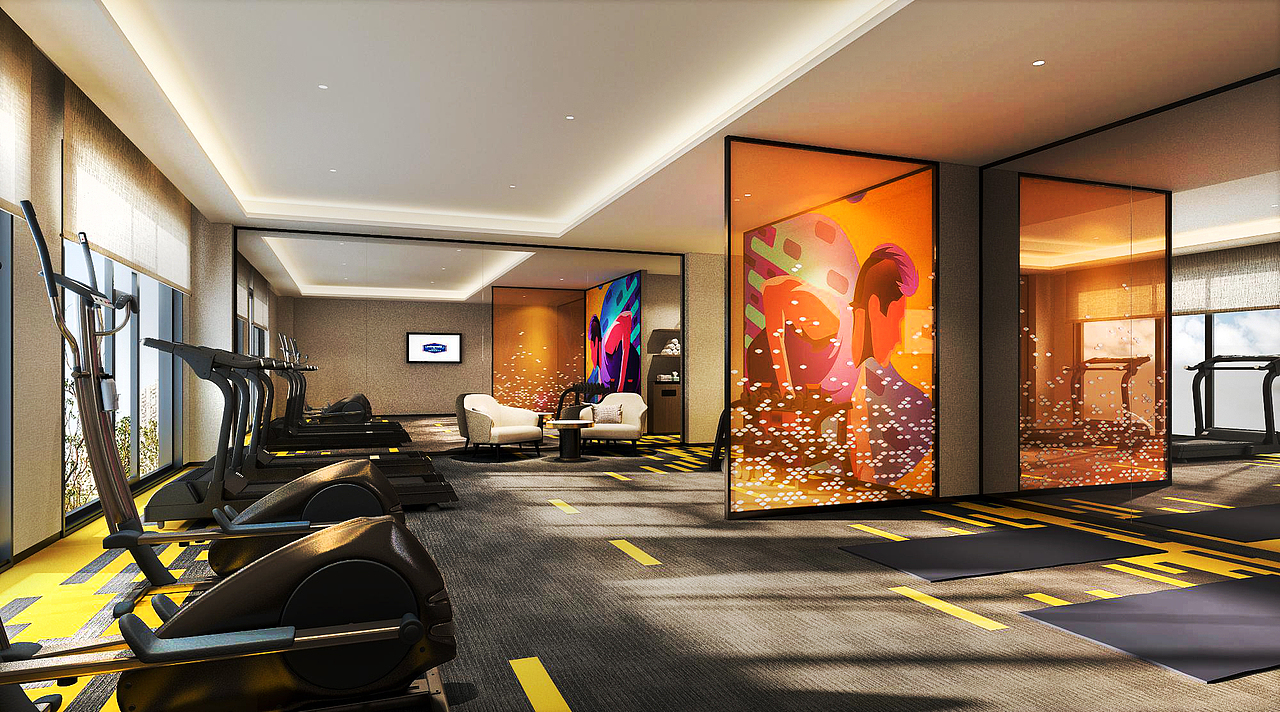 某宁——欢朋喜来登酒店——灯光设计