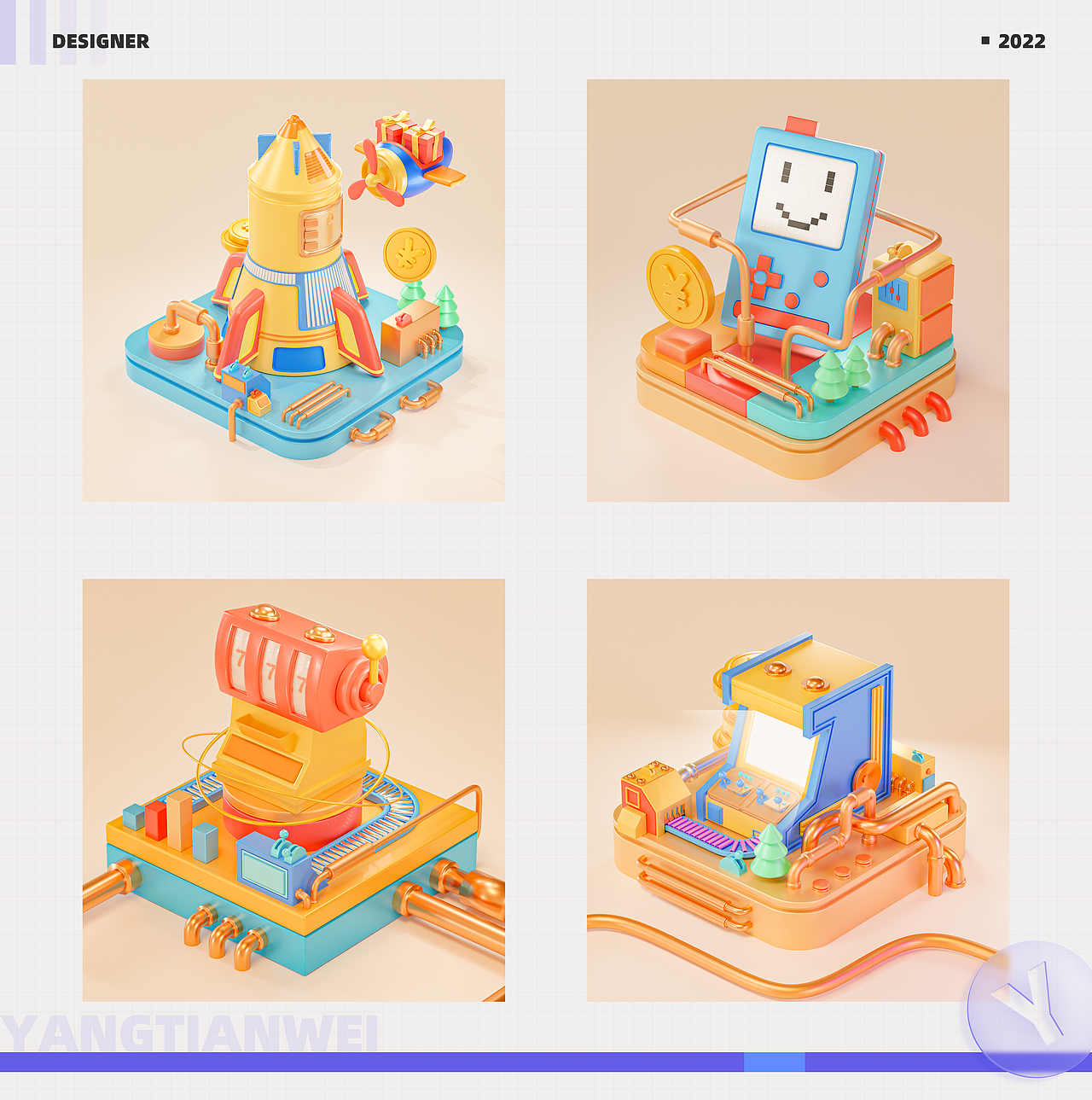 blender 练习（图ZMzAzNjkwNzUy） - 其他三维 - 站酷设计师猫式马卡龙原创素材 - 站酷ZCOOL