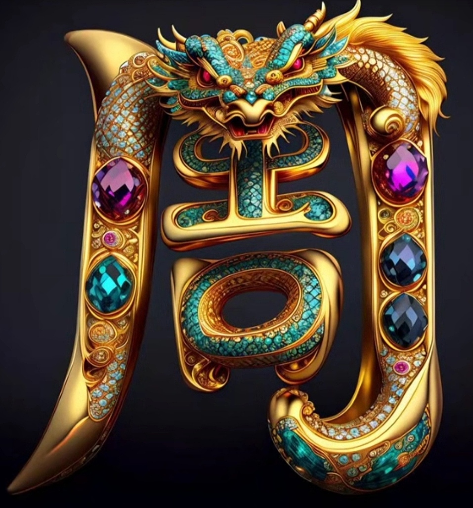 姓氏艺术字“我用2年时间”设计了全国姓氏logo头像